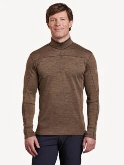 Kuhl Men's Ryzer Quarter Zip -Standrews Links Officials Store 3112 DARKMOSS