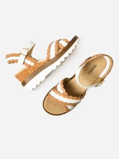 Vaneli Women's Codie Wedge -Standrews Links Officials Store 311786xWHITENAPPAxPrimary 97982250