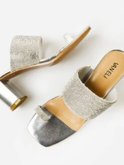 Vaneli Women's Moos Heeled Sandal -Standrews Links Officials Store 311795xCLEARSTONESxAlt4 83440255