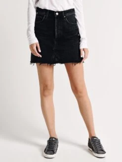 Citizens Of Humanity Women's Astrid Mini Skir -Standrews Links Officials Store 3142 830 darkwave washedblk alt2
