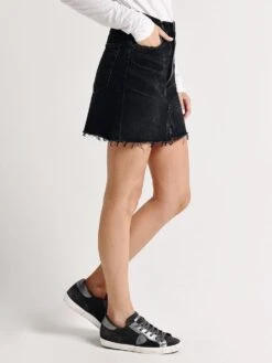 Citizens Of Humanity Women's Astrid Mini Skir -Standrews Links Officials Store 3142 830 darkwave washedblk alt3