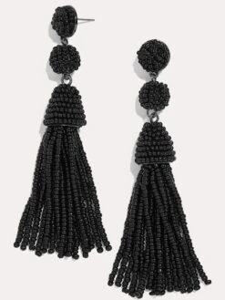 Bauble Bar Granita Tassel Earrings -Standrews Links Officials Store 31720 BLACK 8a4f2edb 2fbb 4b71 9af5 741e10a4c3b2