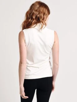 Sno Skins Basics Sleeveless Turtleneck -Standrews Links Officials Store 33377 18 ivoryalt2