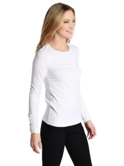 Sno Skins Jewel Neck Tee -Standrews Links Officials Store 33849 17 whitealt1