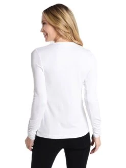 Sno Skins Jewel Neck Tee -Standrews Links Officials Store 33849 17 whitealt2