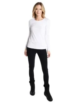 Sno Skins Jewel Neck Tee -Standrews Links Officials Store 33849 17 whitealt3
