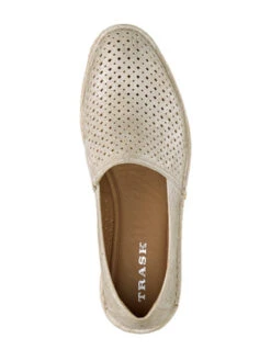Trask Paige Espadrille -Standrews Links Officials Store 36 1486 bonemetallicalt1