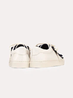 Tory Sport Ruffle Sneaker -Standrews Links Officials Store 36558 navyalt2