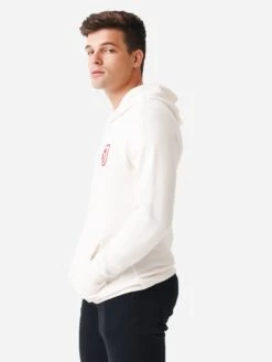 Saint Bernard Men's Shield Logo Hoodie -Standrews Links Officials Store 3719xVINTAGEWHITExAlt2 82924271