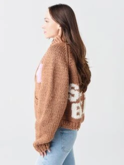 Gogo Women's Classic Short Snow Babe Cardigan -Standrews Links Officials Store 3800 CSBCxBIRCHxAlt2 50781367