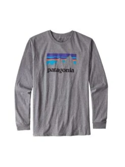 Patagonia Men's Shop Sticker Long-Sleeve Tee