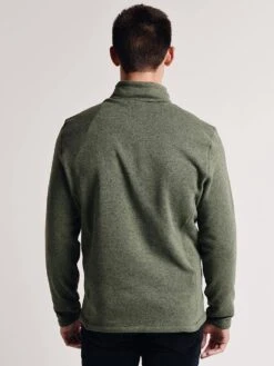 Southern Tide Men's Sweater Fleece 1/4 Zip -Standrews Links Officials Store 3950 duckgreenalt3