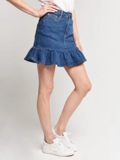 The Fifth Label Frequency Skirt -Standrews Links Officials Store 40180622 classicbluealt1