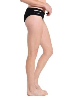 Seafolly Inka Multi Strap Hipster Bikini Pant -Standrews Links Officials Store 40284 165 blackalt1