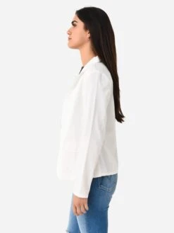 Stark X Women's Denim Blazer -Standrews Links Officials Store 429XDENxWHITExAlt3 91911432