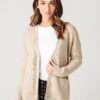 One Grey Day Women's Dundas Fringe Cardigan