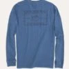 Southern Tide Men's Long Sleeve Tonal Original Skipjack Garment Dyed Tee