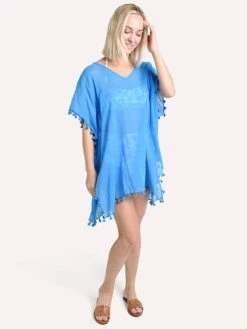 Seafolly Amnesia Kaftan -Standrews Links Officials Store 52162 electricbluealt1