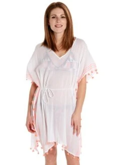 Seafolly Mini Tassel Gauze Kaftan