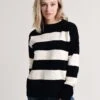 Hem & Thread Mock Neck Sweater
