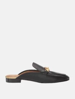 Tory Burch Jessa Backless Loafer -Standrews Links Officials Store 61399xPERFECTBLACKxPrimary