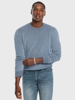 Southern Tide Men's Bailer Crew Neck Pullover Sweater -Standrews Links Officials Store 7029xTRUENAVYxPrimary 17091361