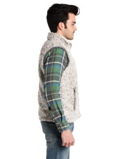 True Grit Men's Double Up Vest -Standrews Links Officials Store 71m47ftp brownalt2