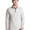True Grit Men's Heather Fleece & Faux Fur Pullover