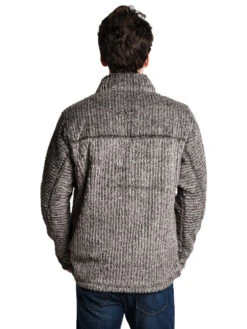 True Grit Men's Frosty Cord Pile Pullover -Standrews Links Officials Store 71m65ftc brownalt2