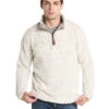 True Grit Men's Frosty Tipped Pile 1/4 Zip Pullover