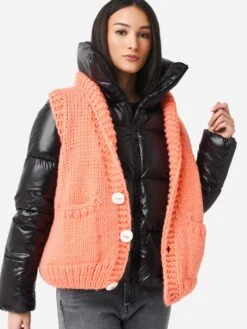 GOGO Women's Short Ski Sweater Vest