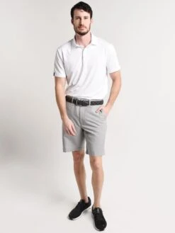 RLX Lightweight Airflow Jersey Short Sleeve Cutsew Collar -Standrews Links Officials Store 785719563 whitealt1