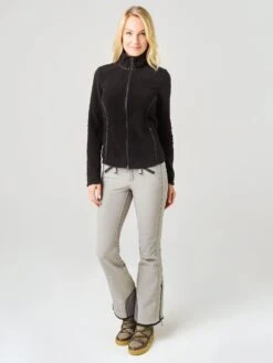 Frauenschuh Women's Vera Ski Fleece Jacket 23 Frauenschuh Women's Vera Ski Fleece Jacket -Standrews Links Officials Store 795460xBLACKxAlt1 3344514