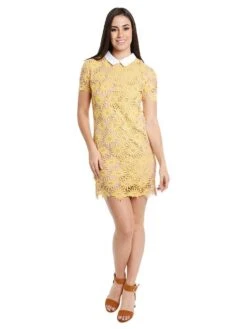 Endless Rose Short Sleeve Sunflower Dress -Standrews Links Officials Store 80194d7sf sunfloweralt1