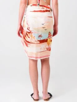 Agua Bendita Women's Marine Pareo Cover-Up 7 Agua Bendita Women's Marine Pareo Cover-Up -Standrews Links Officials Store 80481xMULTIxAlt3 46045353