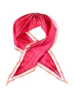 Echo Accessories Slice O' Fruit Silk Diamond Scarf -Standrews Links Officials Store 806118 pink