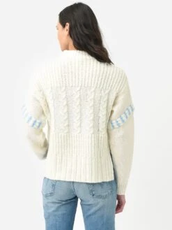 Bogner Women's Rike Cable Knit Sweater -Standrews Links Officials Store 8191 7573xOFFWHITE753xAlt3 79482727