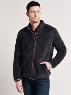 True Grit Men's Big Sky Fleece Zip Jacket