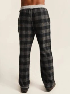 True Grit Buffalo Melange Check Flannel Pants -Standrews Links Officials Store 81m58bcf charcoalalt2