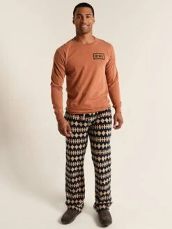 True Grit Vintage Tribal Fleece Pant -Standrews Links Officials Store 81m58tf natural navyalt3