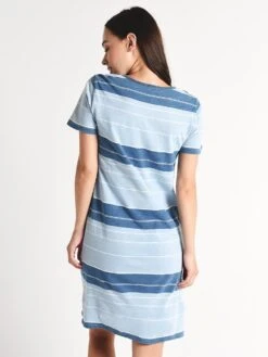 Dylan Newport Rugby Stripe T Shirt Dress -Standrews Links Officials Store 81w153fis3 washeddenimalt3