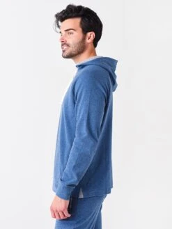Southern Tide Men's Ryker Heathered Hoodie -Standrews Links Officials Store 8416xHEATHERSEVENSEASBLUExAlt2 51988679