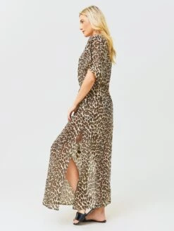 Tory Burch Women's Printed Long Caftan -Standrews Links Officials Store 84549 275xREVALEOPARD275xAlt2 67706100