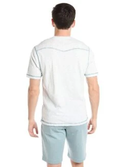 True Grit Heritage Slub Short Sleeve Crew -Standrews Links Officials Store 85m33sc palepoolalt3