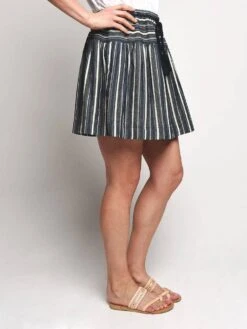 Dylan Foundry Stripe Skirt -Standrews Links Officials Store 85w11cis darkindigoalt2