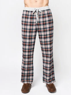True Grit Melange Crossroads Check Flannel Pant