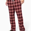 True Grit Men’s Melange Crossroads Checks Flannel Pant