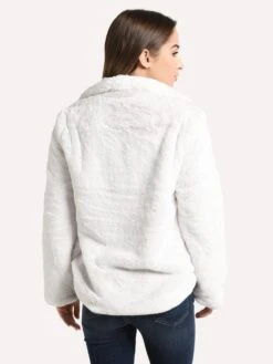 Dylan Women’s Shearling Faux Fur Love Jacket -Standrews Links Officials Store 91W179SFF VINTAGEWHITEalt2