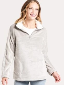 Dylan Dream Sherpa Zip Pullover