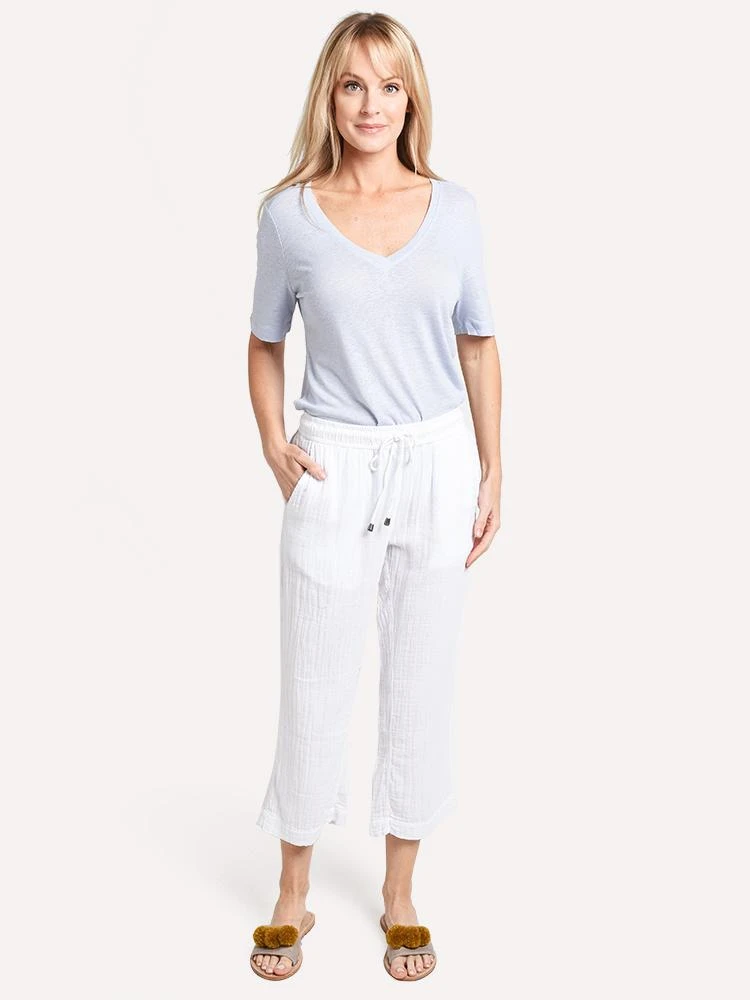 Dylan Gauze Crop Pant 3 Dylan Gauze Crop Pant - Image 3
